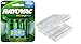 Rayovac AA Recharge PLUS High-Capacity Rechargeable 2400mAh NiMH Pre-Charged Batteries 4 Pack, With Battery Case