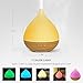 IVSO Essential Oil Diffuser Humidifier work with Amazon Alexa, High-Capacity Portable 280ml Smart Aroma Cool Mist Humidifier with Colorful Changing Lights, Waterless Auto Shut-off Function