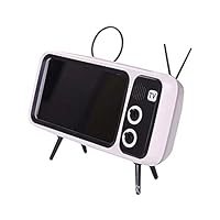 MEIYIN Mini Speaker Retro TV Mobile Phone Screen Stand Wireless Portable Audio Speakers (SGY)