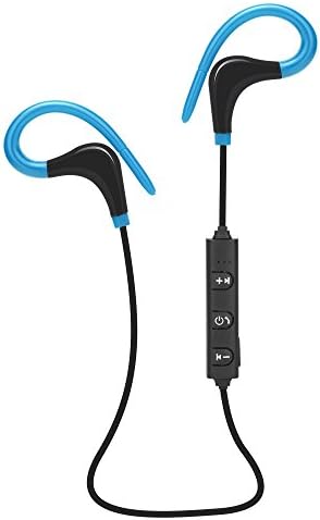 Bluetooth Headphones Sweatproof, Wireless Sports Earbuds, Noise Cancelling Headsets, In-Ear Earphones for Running with HD Microphones, 5-7 Hours Battery Life by We Care