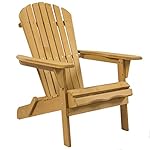 Best Choice Products SKY2253 Outdoor Patio Lawn Deck Foldable Adirondack Wood Chair
