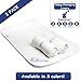 Waterproof Baby Changing Pad Liners Washable Dryer Safe Portable Extra Large 3 Pack Kalostar (White)