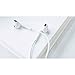 2 Pack Premium Earphones/Earbuds/Headphones/Headsets to 3.5mm with Stereo Mic&Remote Noise Isolating Control Headphone Compatible with for Most Smartphones - White