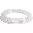 QuQuyi PVC Vinyl Tubing Lightweight Grade Clear Plastic Tube, 8mm ID X 10mm OD PVC Tube Flexible Plastic Hose Line Pipe Oil Resistant Multipurpose Vinyl Hose, BPA Free，3.3FT