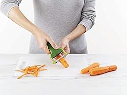 Joseph Joseph SafeStore Peeler, One Size, Green