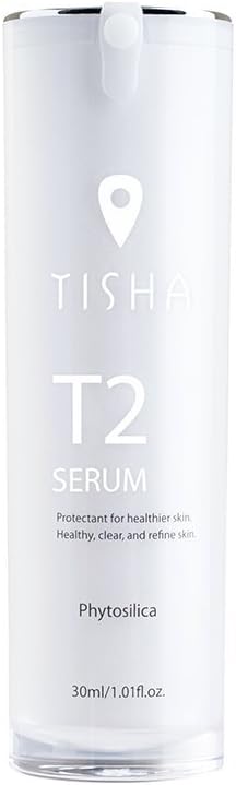 TISHA T2 Serum Whitening Brightening Anti-Wrinkle Pore Improving Skin Care 5.3oz
