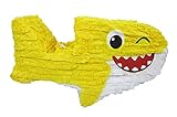 Baby Shark Pinata - Birthday Party Game and Handmade Decoration Centerpiece