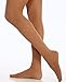 Danskin womens Ultrasoft Microfiber Footed Tight, Classic Light Toast, D