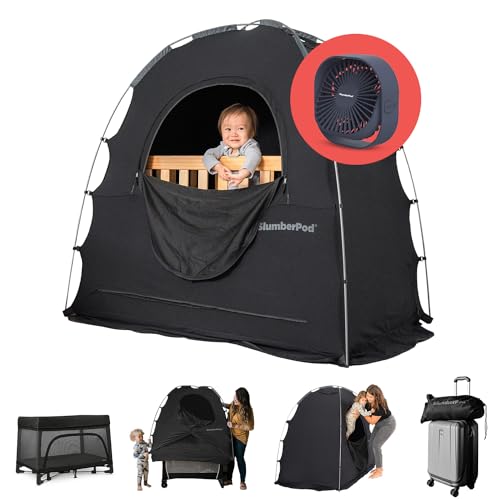SlumberPod Original Blackout Sleep Tent Fan