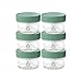 Sage Spoonfuls - 6 Pack, 4 oz Baby Food Jars, Glass Baby Food Containers with Lids, Freezer Storage, Leakproof, Reusable Small Glass Baby Food Containers, Microwave & Dishwasher Friendly