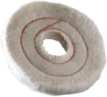 Dico 527-60-8 Canton Flannel 8-Inch Diameter 1/2-Inch Thick Buffing Wheel