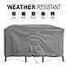 KHOMO GEAR - Patio Table & Chair Set Cover - Durable and Water Resistant Outdoor Furniture Cover, Medium Size