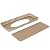 Astra Shop Preferred Non-stick Rectangular Quiche Pan Pie Pan with Removeable Bottom, 14" X 6"