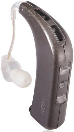 Sound World Solutions - Sidekick - Bluetooth Wireless Personal Sound Amplifier (One Ear, Steel Gray Metallic)