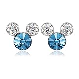IUHA Colorful Cute Mouse Earrings Made With