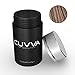 CUVVA Hair Building Fibers (30g) - Instantly Fill in Fine and Thinning Hair to Create a Thicker, Fuller Look - 13 Different Shades for Men & Women - Light Brown