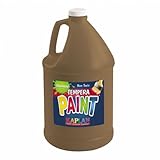 Kaplan Kolors Washable Tempera Paint - Brown (1 Gallon)