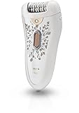 Philips HP6576 Satin Perfect Deluxe Epilator, White/Champagne, 2 Epilators