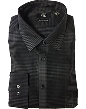 Calvin Klein Men's Non Iron Slim Fit Dress Shirt