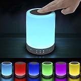 Elecstars Touch Bedside Lamp - with Bluetooth