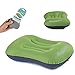 Naturehike NH15T016-Z Ultralight Travel and Camping Square Inflatable Pillow, Green