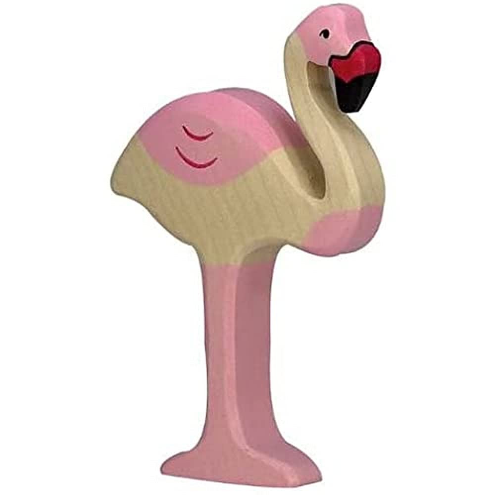 Holztiger Flamingo Wooden Figure