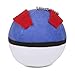 MK Pokemon Go PokeBall Soft Plush Toy Keychain
