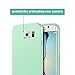 Samsung Galaxy S6 edge Case, 5 Pcs Ace Teah Premium Slim Fit Shock Proof Flexible TPU Protective cover [ Non - Slip ] Bumper Case for Galaxy S6 edge - Pink, Plum, Sky Blue, Green, Deep Purple