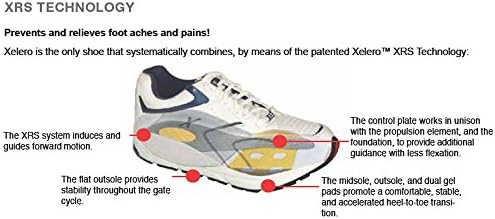 Xelero Matrix II Men's Comfort Therapeutic Extra Depth Sneaker Shoe Leather Lace-up