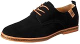 iLoveSIA Men's Leather Suede Oxfords Shoe US Size 11 Black