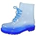VELCANS® Fashion Transparent and Flat Ladies Rain Boots Sale and Women Rain Booties Shoes