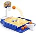 Dazzling Toys Kids Indoor Basketball - Mini Tabletop Finger Flick Games for Toddler, Desk Game Toys, Small Table Sports Machine Toy, Tiny Basketballs & Hoop for Home, Kid Basket Ball Room Arcade