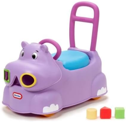 Ride Toy Scoot Around Animal Hippo Toddler Storage Under Seat Tricycles Wagon by Everything Jingle Bell