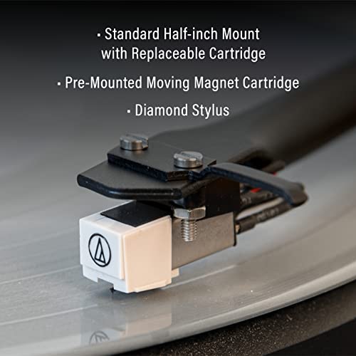 Crosley C62BWA BeltDrive 2Speed Vinyl Bluetooth Turntable Record