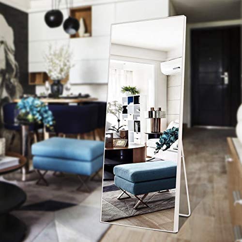 Hans & Alice Large Full Length Floor Mirror, Free Standing Dressing