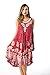Riviera Sun Rayon Crepe Marble Sleeveless Umbrella Dress 21840-COR-3X
