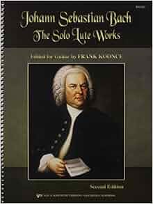 Wg100 The Solo Lute Works Of Johann Sebastian Bach For