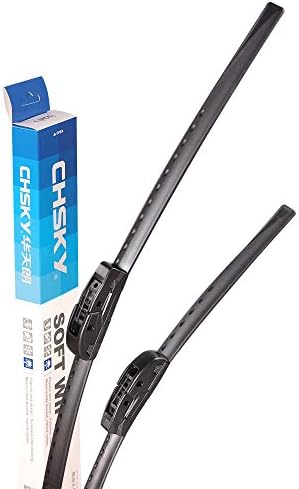 Windshield Wiper Blades 26"+16" for Nissan Qashqai 2014 2015 2016 2017 Fit Hook Arm Wipers by CHSKY(Set of 2)