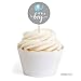 Andaz Press Boy Elephant Baby Shower Collection, Cupcake Topper DIY Party Favors Kit, Babies are Sweet! It's a Boy!, 20-Pack