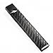 Carbon Fiber Vinyl Wrap for Juul Vape Mod True Black 3D Skins Decals Sticker Kit Made in the U.S.A.