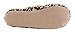 MIXIN Women's Sexy Ballerina Soft Sole Leopard Indoor Slippers Brown US7
