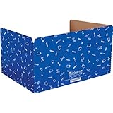 Really Good Stuff Jr. Privacy Shields for Student's Desks - Keeps Their Eyes on Their Own Test/Assignments (Matte (12 Shields), Blue)