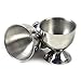 MyLifeUNIT Stainless Steel Soft Boiled Egg Cups Holder Stand Storage (4 Packs)