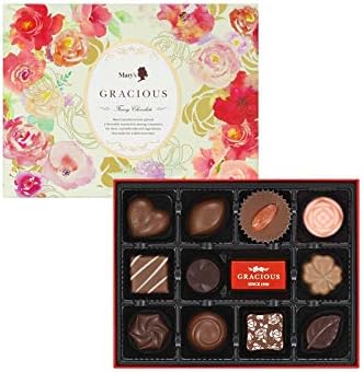Amazon メリーチョコレート グレイシャスファンシーチョコレート 12個入 グレイシャスファンシーチョコレート チョコレートトリュフ 通販