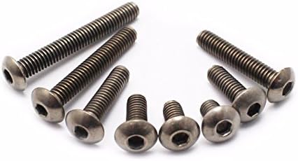 Generic M3 x 30mm Titanium Hex Allen Socket Button Head Screws (Lot of 20)