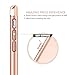 Willnorn Electroplate Frame Ultra-thin Hard Case for Apple iPhone 6/6s, Rose Gold
