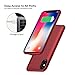 Battery Case Compatible with iPhone XS Max, Charging Case 5200mAh Rechargeable External Portable Battery Pack Power Bank Extended Backup Protective Case Red
