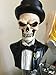Dead Bride and Groom Skull Beer Tap Handle Set for Kegerators and Bars Dead Skeleton Walking