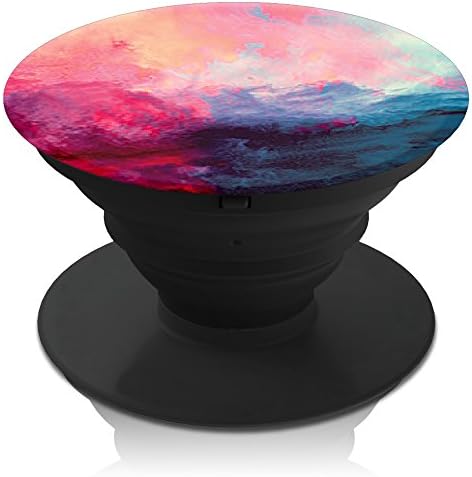 PopGrips Smartphone Expanding Stand and Grip, Premium 3M Phone Accessories, Galaxy S7/S7 Edge/iPhone SE/6/6+/6S/7/7+ Plus Tablets, Amazon Fire/iPad/iPad Mini (Cascade Water)