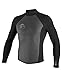 O'Neill Men's O'Riginal 2/1mm Back Zip Jacket, Black,Large